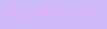 Image with Font Color E1B2F7 and Background Color CEBBF7